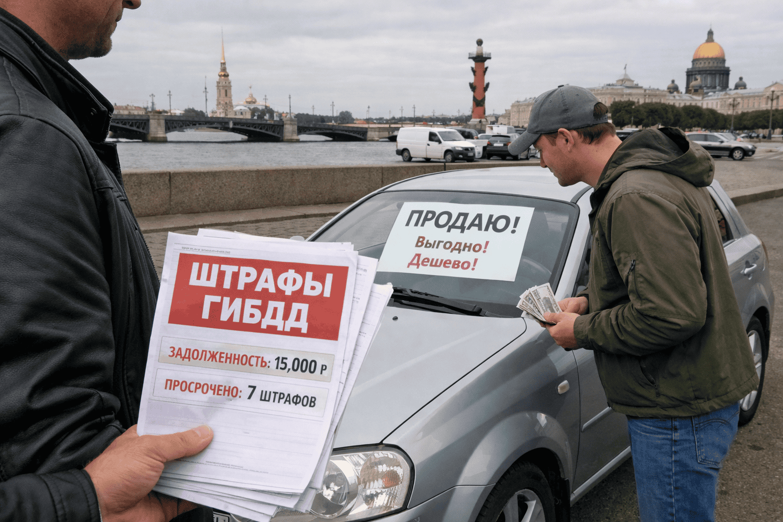 Автомобиль с долгами и штрафами: можно ли продать машину и в каких случаях